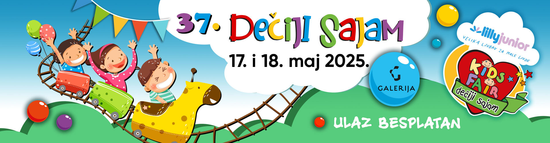 Cokić na Dečijem sajmu u TC Galerija 17.- 18. maja