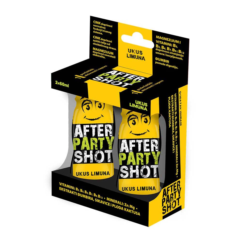 After Party Shot 2/1 120 ml (dve boce)
