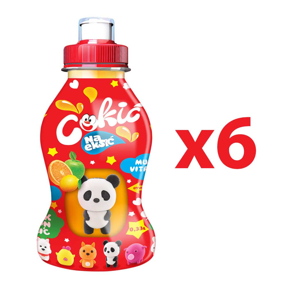 Cokić na eksić Multivitamin (transportno pakovanje 6x0.33l)