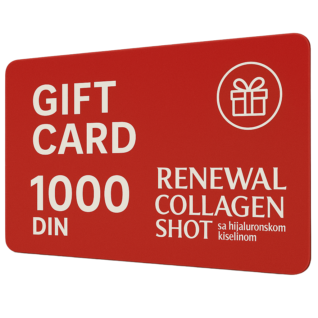 Renewal Collagen Shot 1000 din GIFT CARD