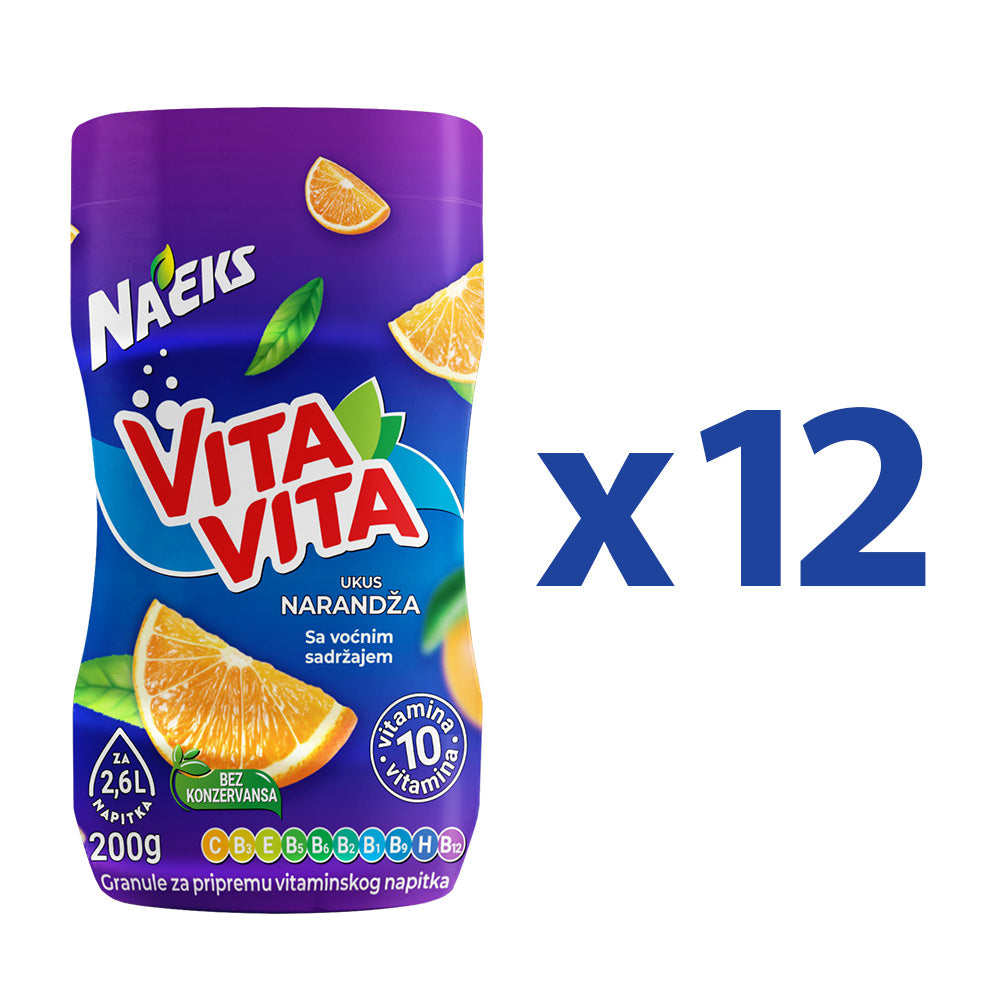 Vita Vita 200g narandža teglica (transportno pakovanje 12x200g)