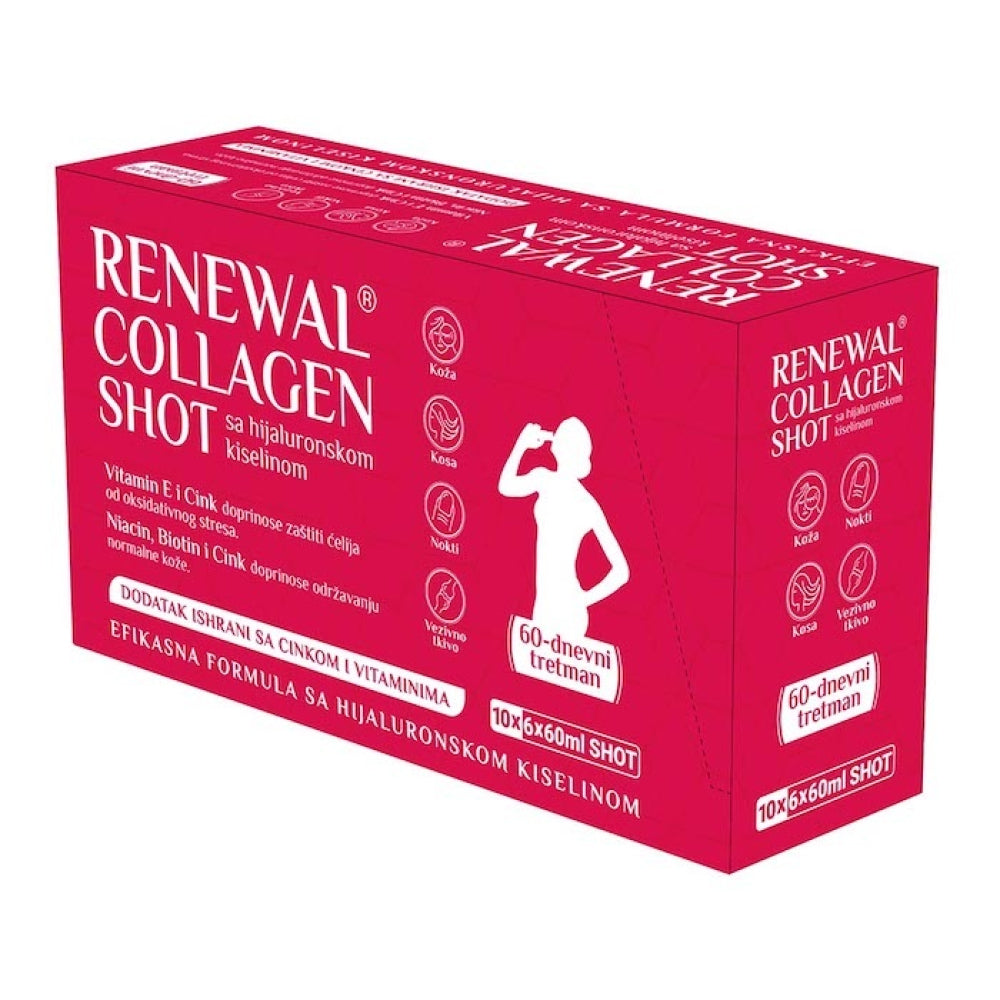 Renewal collagen shot 10 x 6/1 3600 ml (60 boca) dvomesečni tretman